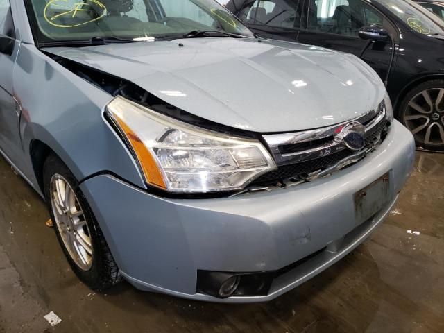 Photo 9 from auction – 2008 FORD FOCUS SE with VIN 1FAHP35N38W256992