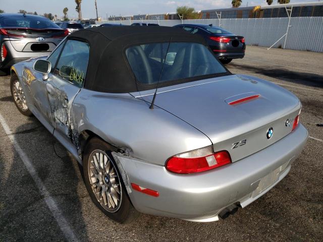 Photo 3 from auction – 2001 BMW Z3 2.5 with VIN WBACN334X1LM01423