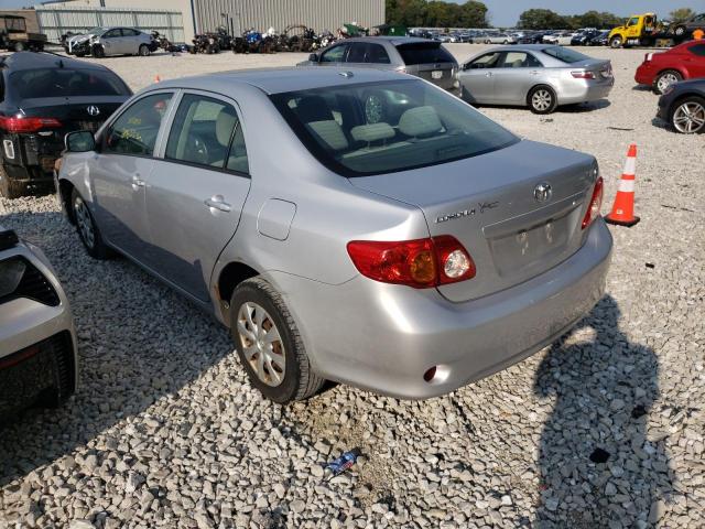 Photo 3 from auction – 2009 TOYOTA COROLLA BA with VIN 1NXBU40E89Z137091