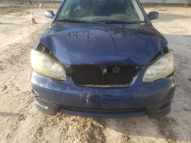 Photo 9 from auction – 2007 TOYOTA COROLLA CE with VIN 1NXBR32E57Z770993