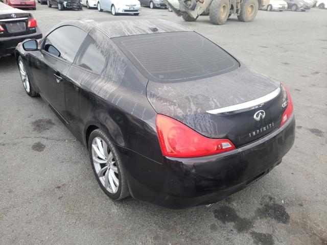 Photo 3 from auction – 2009 INFINITI G37 BASE with VIN JNKCV64E39M606534