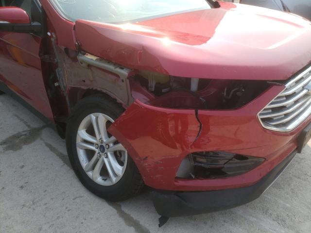 Photo 9 from auction – 2020 FORD EDGE SEL with VIN 2FMPK4J90LBB55871