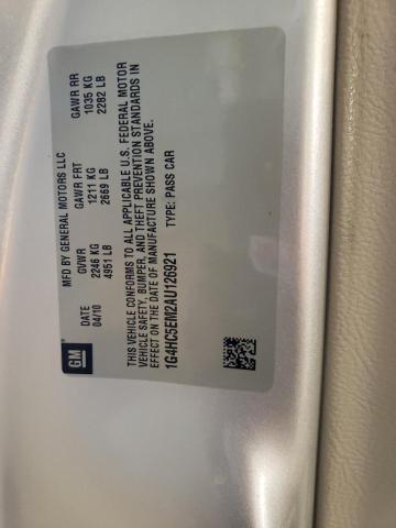 Photo 10 from auction – 2010 BUICK LUCERNE CX with VIN 1G4HC5EM2AU126921