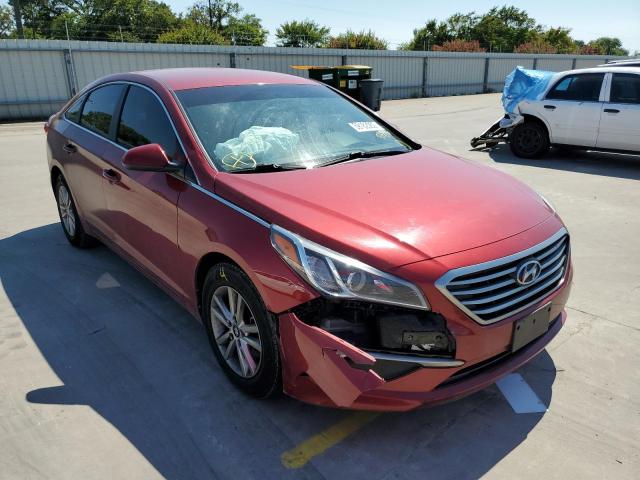 HYUNDAI SONATA SE 2016 with VIN 5NPE24AF7GH333156 - Photo from auction
