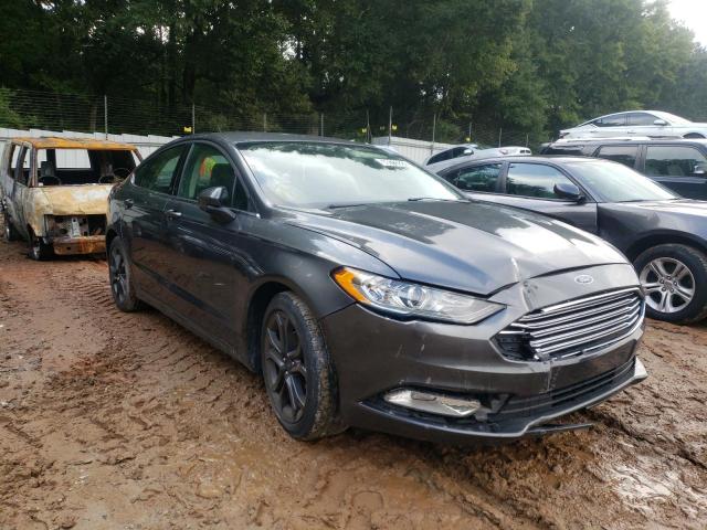 FORD FUSION SE 2018 with VIN 3FA6P0HD6JR196319 - Photo from auction