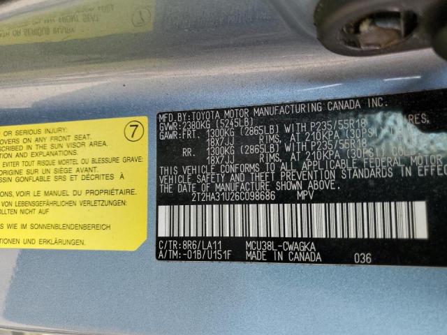 Фото 10 с аукциона – 2006 LEXUS RX 330 с VIN 2T2HA31U26C098686
