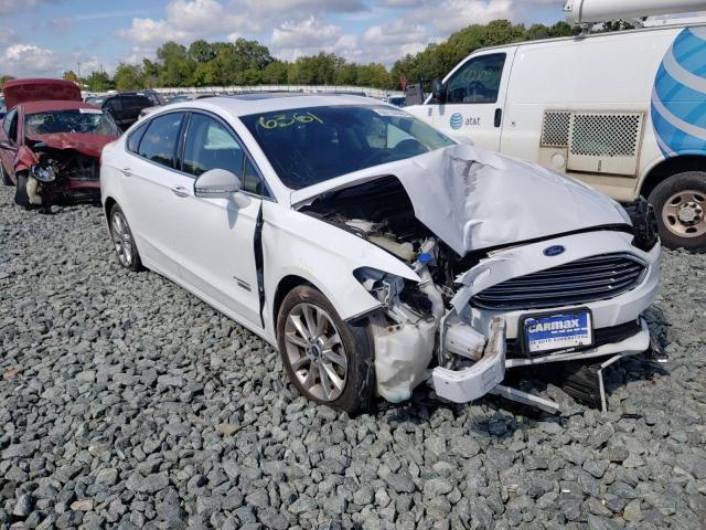 FORD FUSION SE 2017 with VIN 3FA6P0PU8HR136361 - Photo from auction