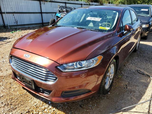 Photo 2 from auction – 2015 FORD FUSION S with VIN 3FA6P0G73FR213614
