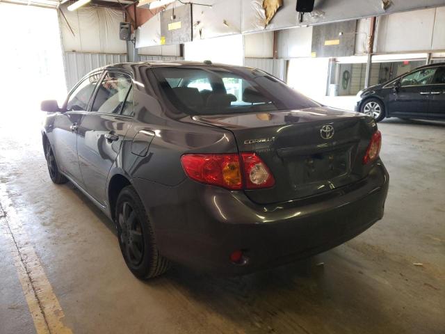 Photo 3 from auction – 2009 TOYOTA COROLLA BA with VIN JTDBL40E899094589