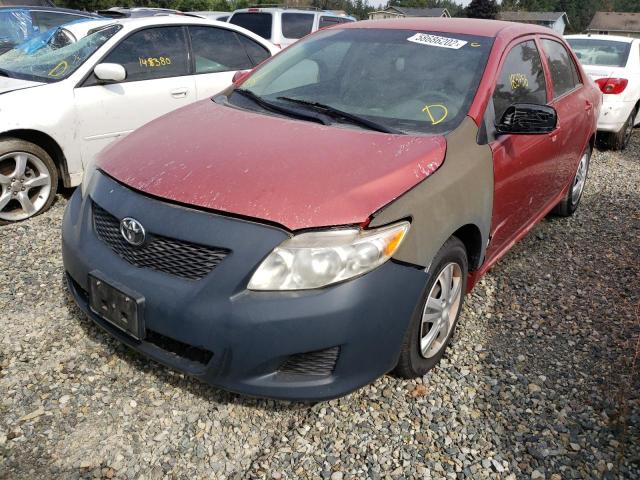 Photo 2 from auction – 2009 TOYOTA COROLLA BA with VIN JTDBL40E299058851