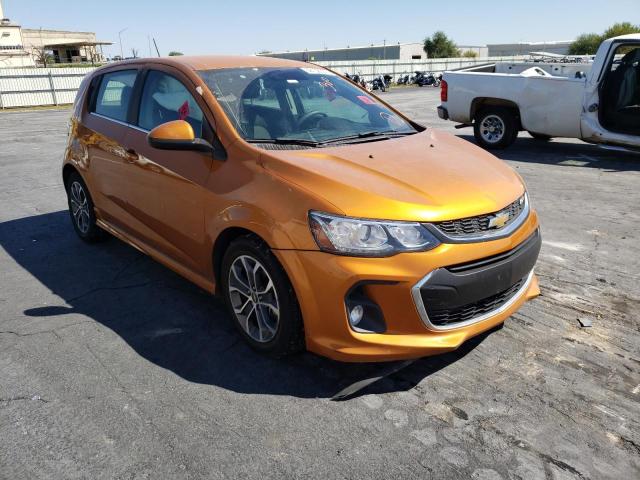 CHEVROLET SONIC LT 2017 with VIN 1G1JD6SB6H4107190 - Photo from auction
