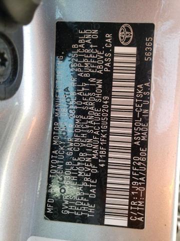 Photo 10 from auction – 2016 TOYOTA CAMRY LE with VIN 4T1BF1FK1GU502049