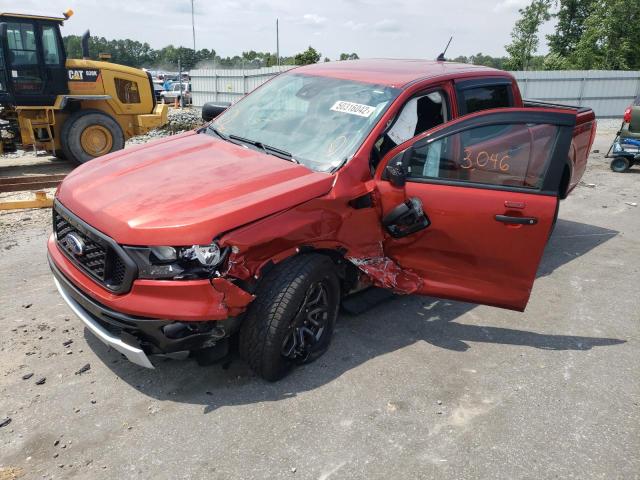 Photo 2 from auction – 2022 FORD RANGER XL with VIN 1FTER4EH3NLD09680