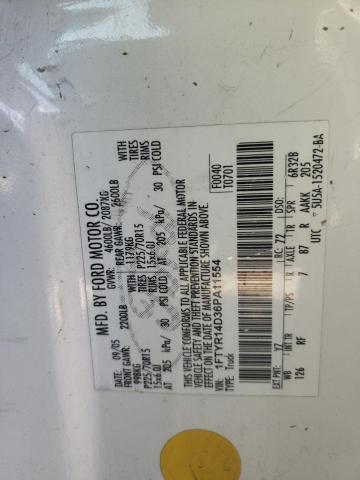 Photo 10 from auction – 2006 FORD RANGER SUP with VIN 1FTYR14D36PA11554