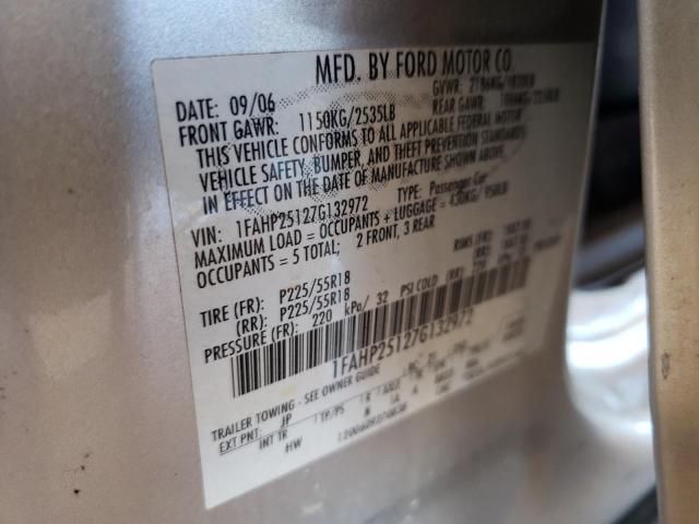 Photo 10 from auction – 2007 FORD FIVE HUNDR with VIN 1FAHP25127G132972