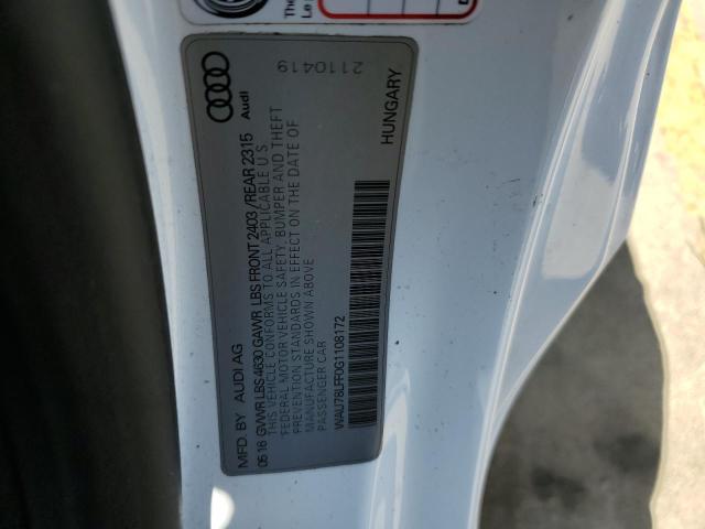 Photo 10 from auction – 2016 AUDI A3 PREMIUM with VIN WAU78LFF0G1108172