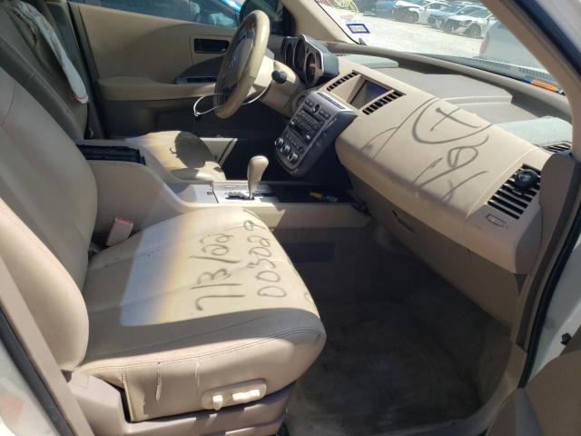 Photo 5 from auction – 2004 NISSAN MURANO SL with VIN JN8AZ08T54W213512
