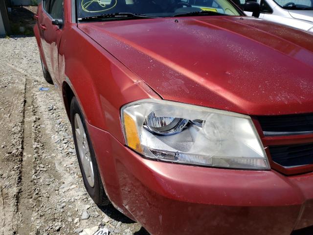 Photo 9 from auction – 2010 DODGE AVENGER SX with VIN 1B3CC4FB8AN117819