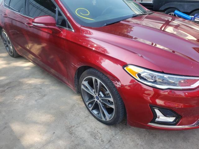 Photo 9 from auction – 2019 FORD FUSION TIT with VIN 3FA6P0K96KR129225