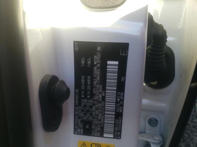 Photo 10 from auction – 2018 LEXUS NX 300 BAS with VIN JTJBARBZ9J2161908