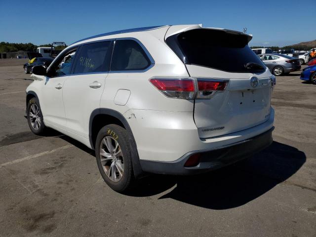 Фото 3 с аукциона – 2015 TOYOTA HIGHLANDER с VIN 5TDJKRFH7FS087059