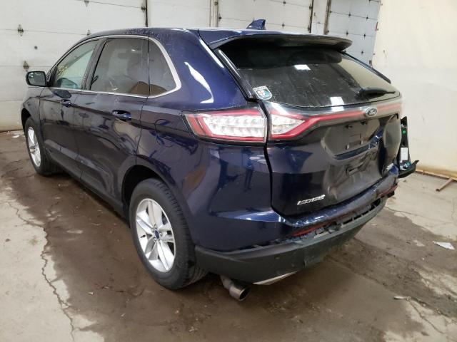 Photo 3 from auction – 2016 FORD EDGE SEL with VIN 2FMPK4J98GBB57583