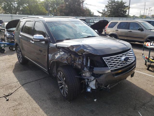 FORD EXPLORER P 2018 with VIN 1FM5K8HT0JGB75561 - Photo from auction