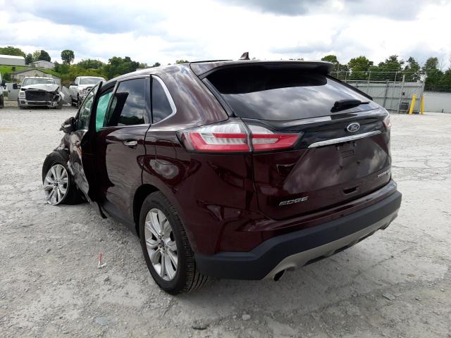 Photo 3 from auction – 2020 FORD EDGE TITAN with VIN 2FMPK4K90LBA54070