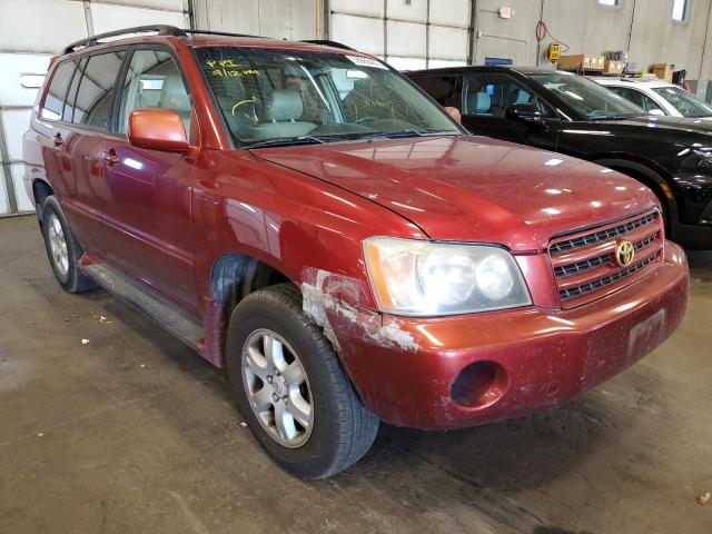 Фото 1 с аукциона – 2002 TOYOTA HIGHLANDER с VIN JTEHF21A420062505
