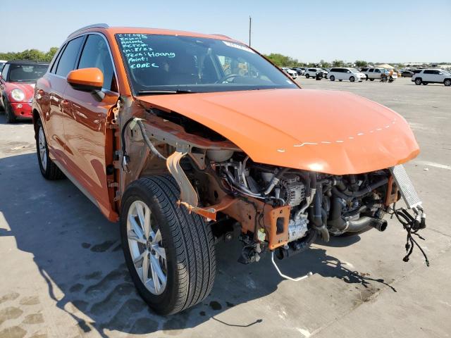 AUDI Q3 PREMIUM 2022 with VIN WA1EECF37N1017657 - Photo from auction