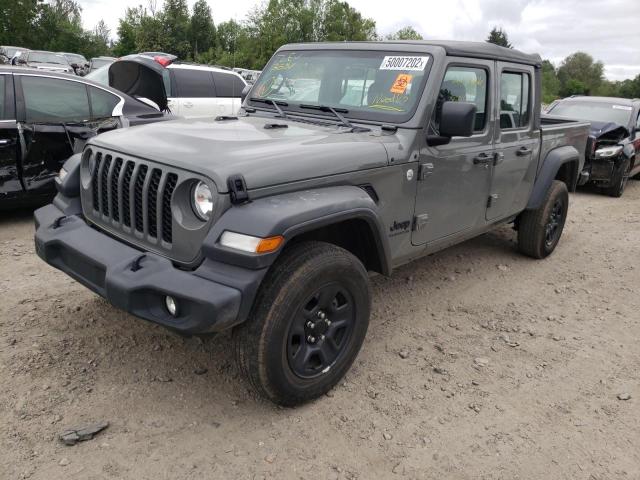 Photo 2 from auction – 2020 JEEP GLADIATOR with VIN 1C6HJTAG0LL188011