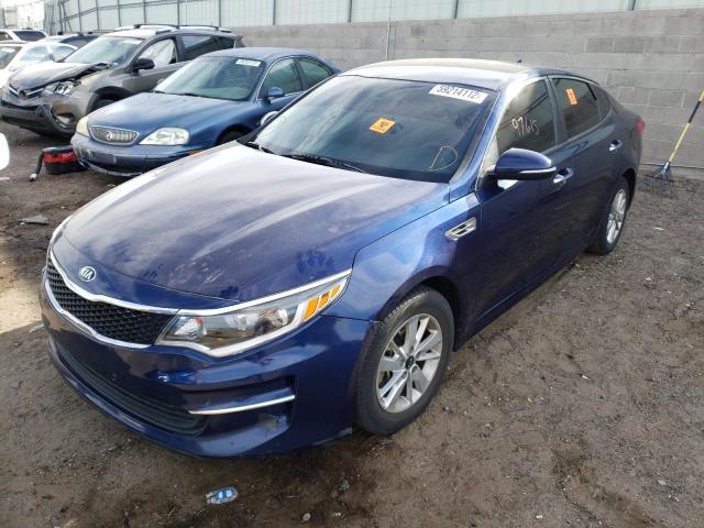 Photo 2 from auction – 2018 KIA OPTIMA LX with VIN 5XXGT4L37JG192147