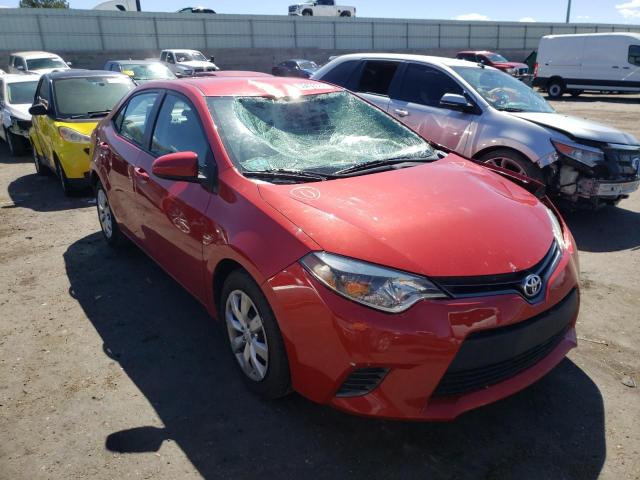 TOYOTA COROLLA L 2015 with VIN 2T1BURHE5FC417842 - Photo from auction