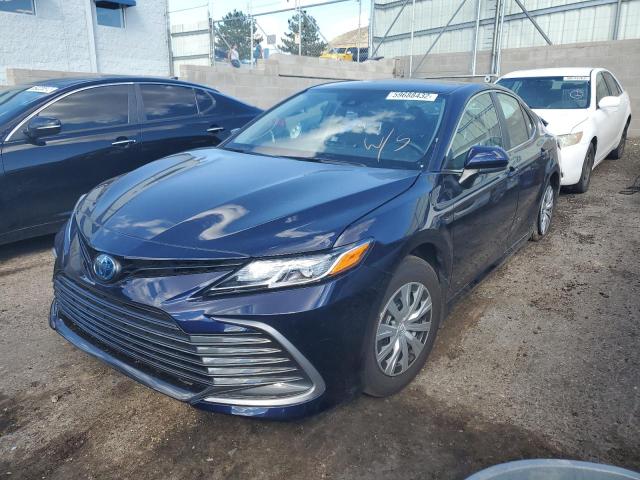 Photo 2 from auction – 2022 TOYOTA CAMRY LE with VIN 4T1C31AK9NU040602