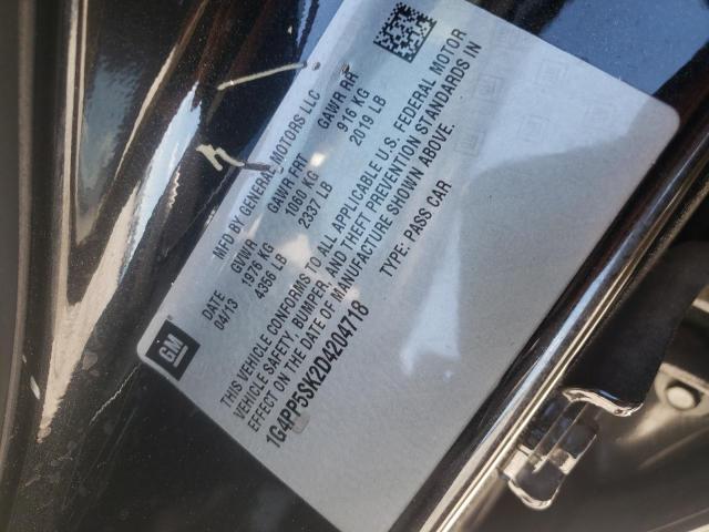Photo 10 from auction – 2013 BUICK VERANO with VIN 1G4PP5SK2D4204718