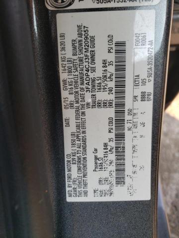 Photo 10 from auction – 2015 FORD FIESTA TIT with VIN 3FADP4CJ3FM209057