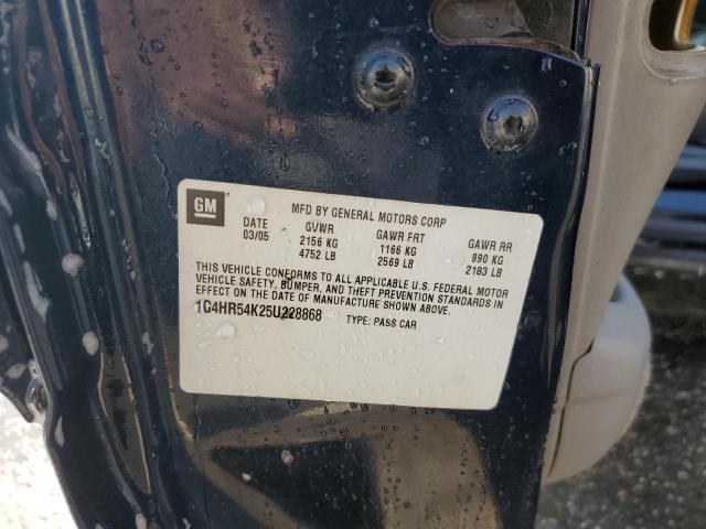 Photo 10 from auction – 2005 BUICK LESABRE LI with VIN 1G4HR54K25U228868