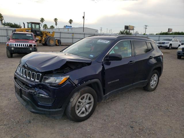 Photo 2 from auction – 2020 JEEP COMPASS SP with VIN 3C4NJCAB1LT219853