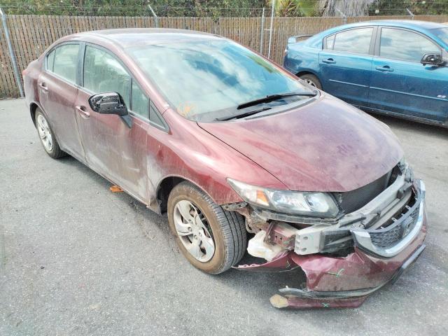 Photo 1 from auction – 2014 HONDA CIVIC LX with VIN 19XFB2F58EE228572
