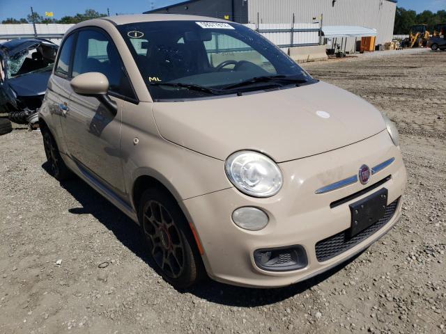 FIAT 500 SPORT 2012 with VIN 3C3CFFBRXCT127358 - Photo from auction