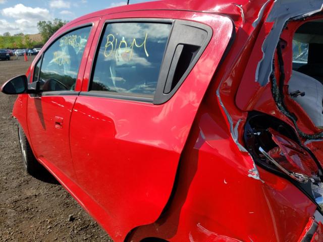 Photo 9 from auction – 2014 CHEVROLET SPARK LS with VIN KL8CB6S96EC540280