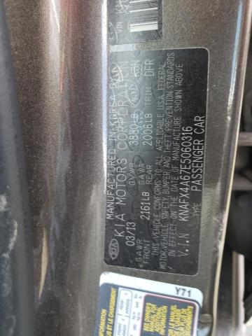 Photo 10 from auction – 2014 KIA FORTE LX with VIN KNAFX4A67E5060316