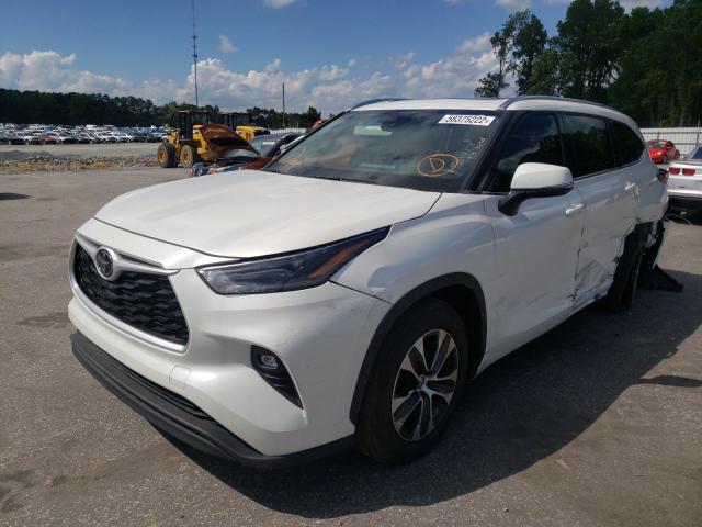 Photo 2 from auction – 2021 TOYOTA HIGHLANDER with VIN 5TDGZRAH7MS041502