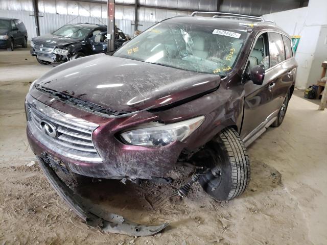 Photo 2 from auction – 2013 INFINITI JX35 with VIN 5N1AL0MM5DC336672
