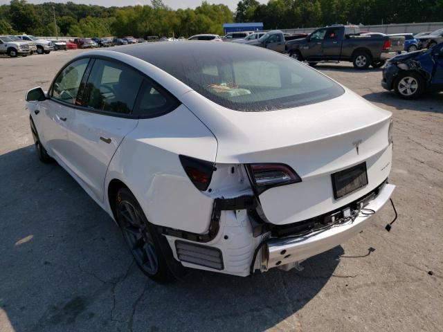 Photo 3 from auction – 2021 TESLA MODEL 3 with VIN 5YJ3E1EB1MF979128