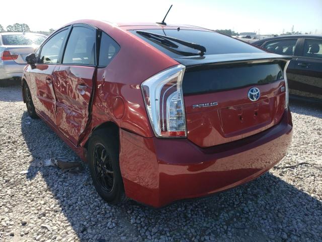 Photo 3 from auction – 2014 TOYOTA PRIUS with VIN JTDKN3DU4E1776187