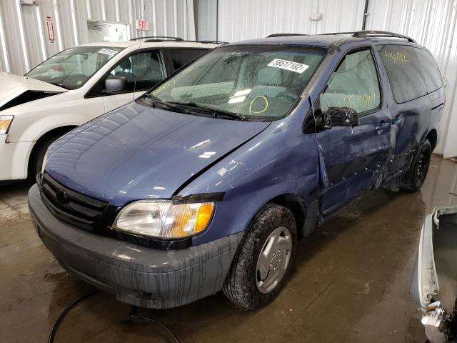 Photo 2 from auction – 2003 TOYOTA SIENNA LE with VIN 4T3ZF19C23U546520