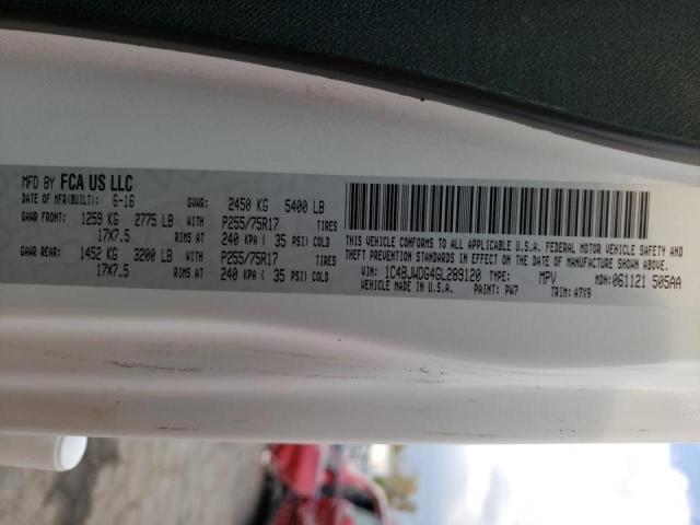 Photo 10 from auction – 2016 JEEP WRANGLER U with VIN 1C4BJWDG4GL289120