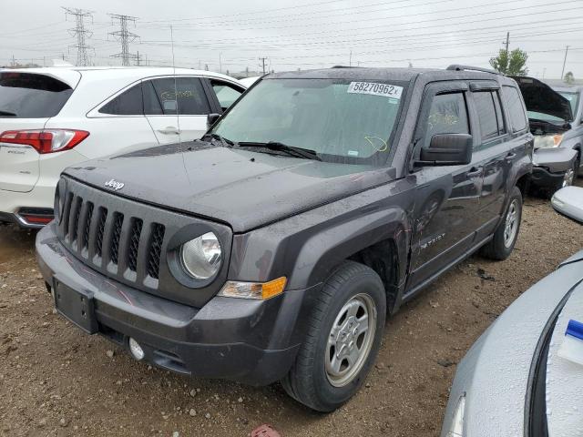 Photo 2 from auction – 2017 JEEP PATRIOT SP with VIN 1C4NJPBB8HD203832