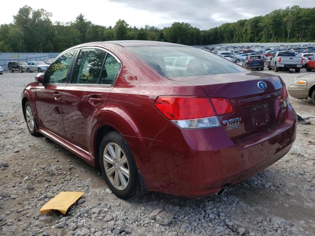 Photo 3 from auction – 2011 SUBARU LEGACY with VIN 4S3BMBC64B3259083